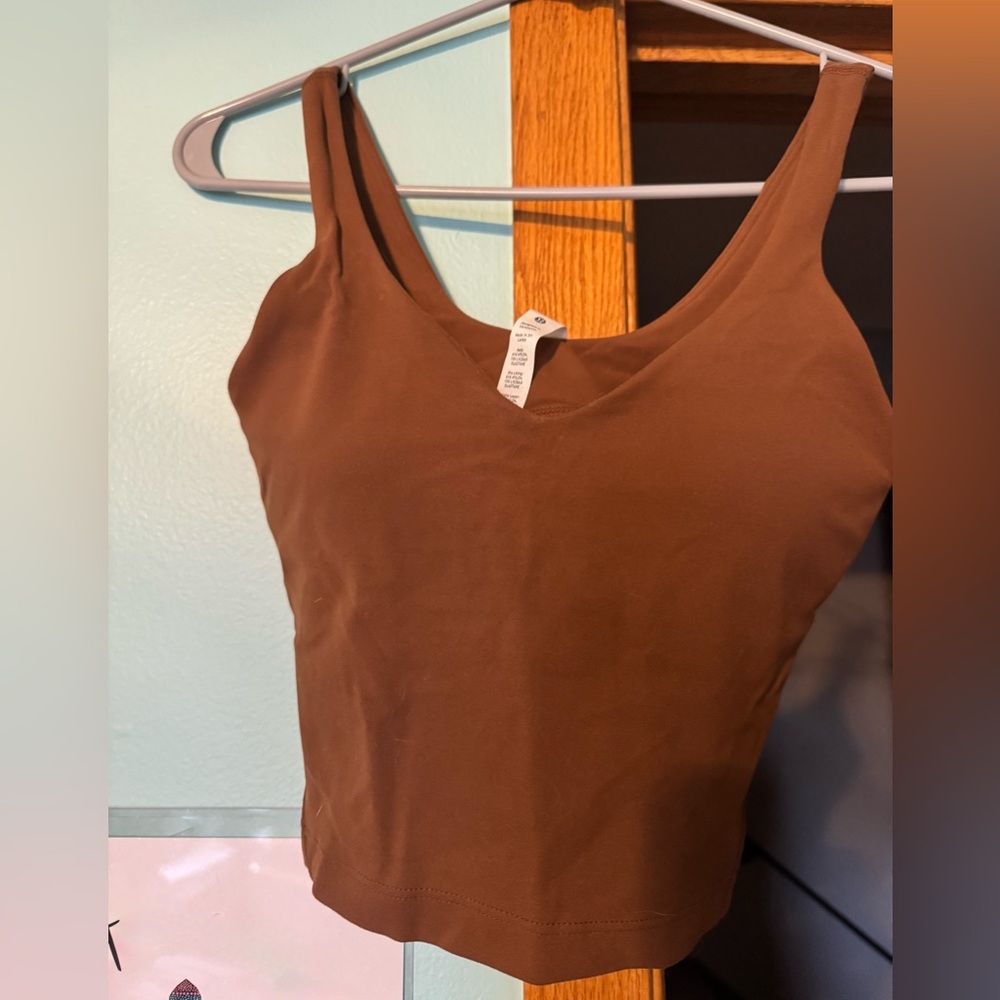 Lululemon Align Tank Top - Roasted Brown. Size 4